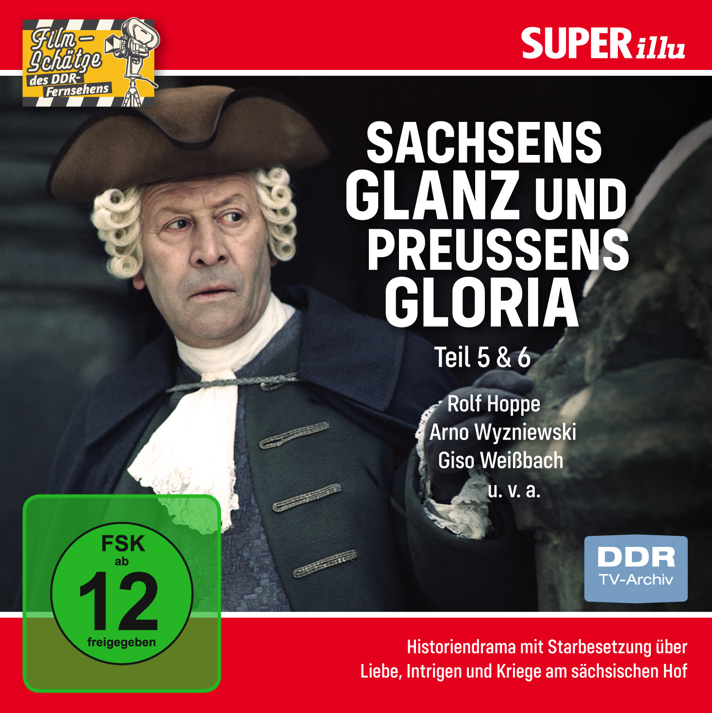 DVD - Sachsens Glanz und Preußens Gloria Teil, 5 & 6